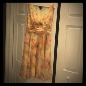 Woman’s Floral Dress